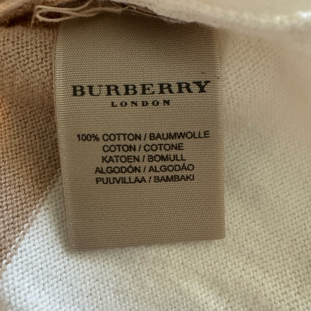 Burberry London, cotton sweater size L - Picture 7 of 9